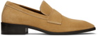 Wales Bonner Beige Suede Loafers