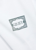 Les Deux Italian Logo-print Cotton T-shirt White