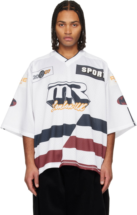 Photo: Martine Rose White Oversized Hockey T-shirt