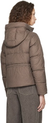 Canada Goose Taupe Montgomery Down Jacket