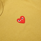 Comme des Garçons Play Men's Colour Series Logo T-Shirt in Olive