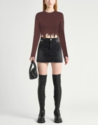 Jw Anderson Womens Sweater Chocolate in Brown
