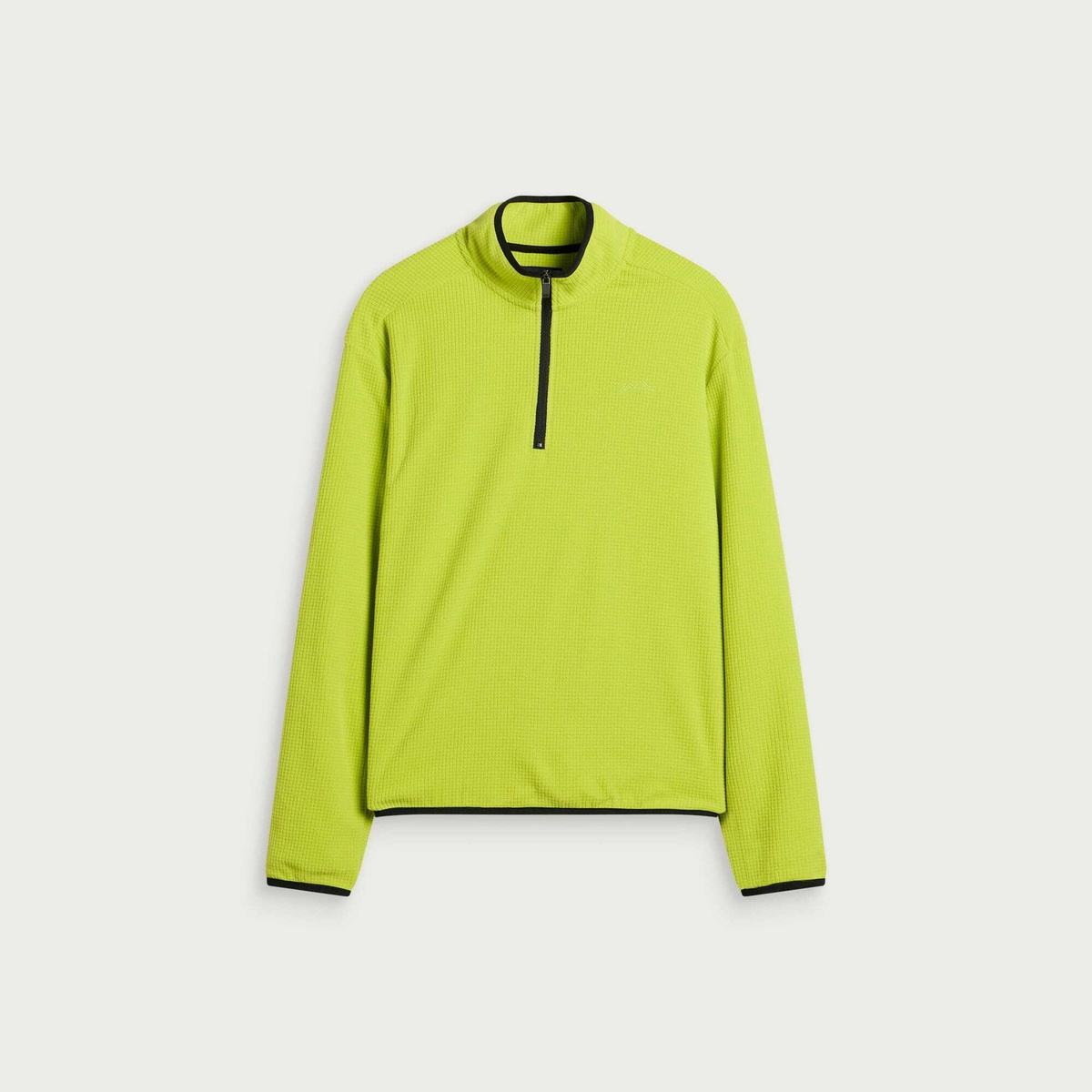 Mellow Clo Men's Summit Half Zip Fleece in Persian Lime