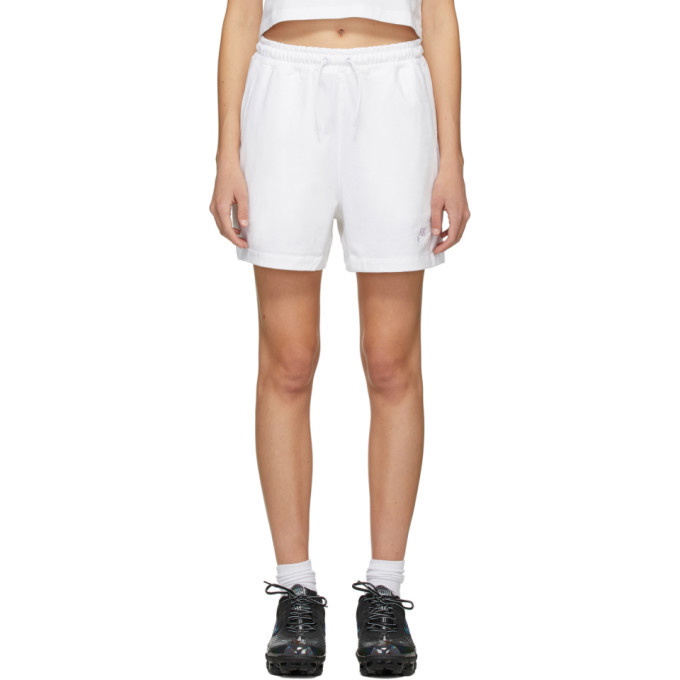 Photo: Nike White Jersey Sportswear Shorts