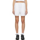 Nike White Jersey Sportswear Shorts