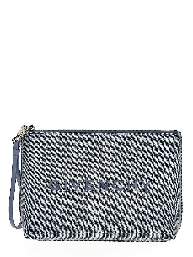 Photo: Givenchy Denim Travel Pouch