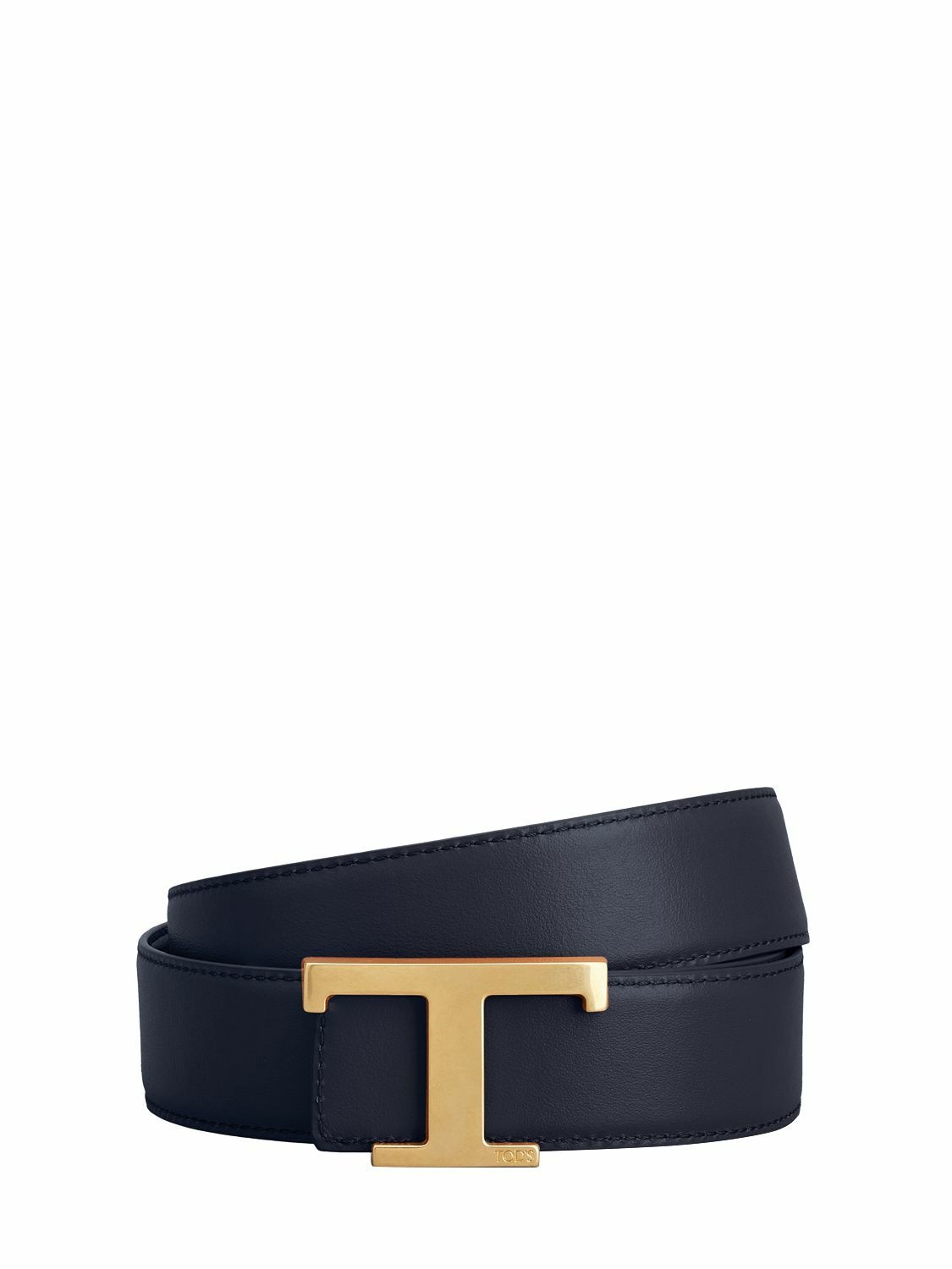 Photo: TOD'S - 3.5cm Reversible Logo Leather Belt