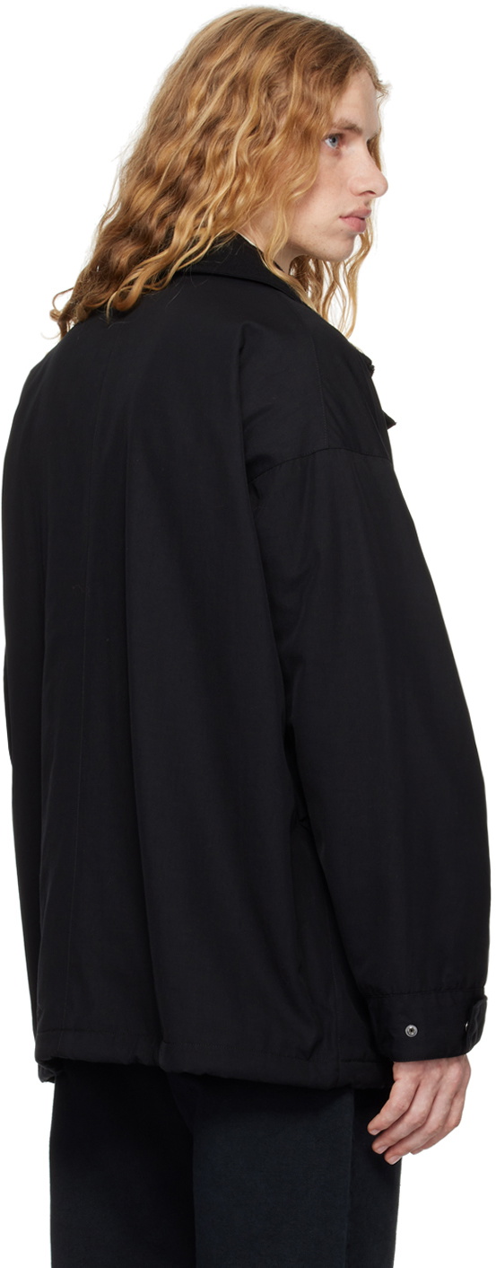 KAPTAIN SUNSHINE Black Short Mil Coat Kaptain Sunshine