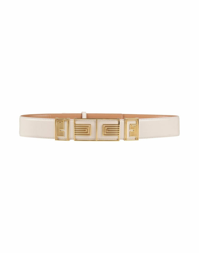 Photo: Elisabetta Franchi Womens Belt in Cream