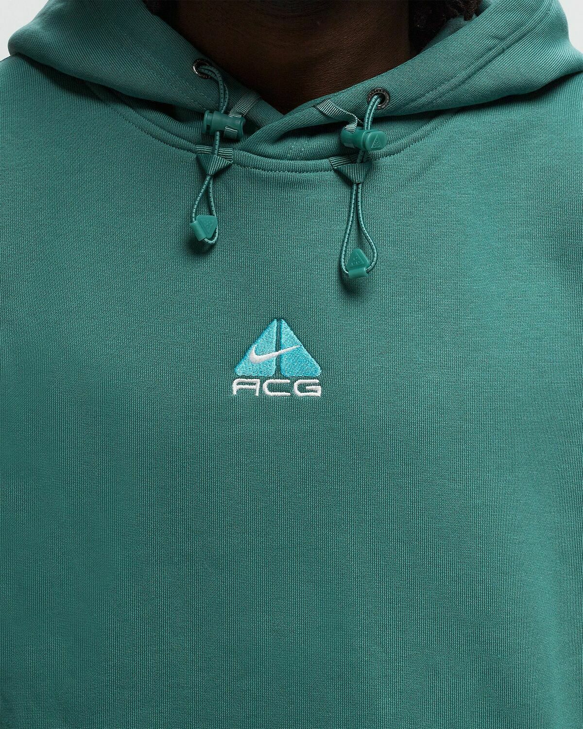 Nike Acg Therma Fit Fleece Pullover Hoodie Blue Hoodies Nike