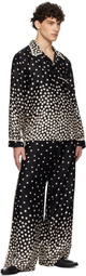 Anna Sui Black Polka Pyjama Pants