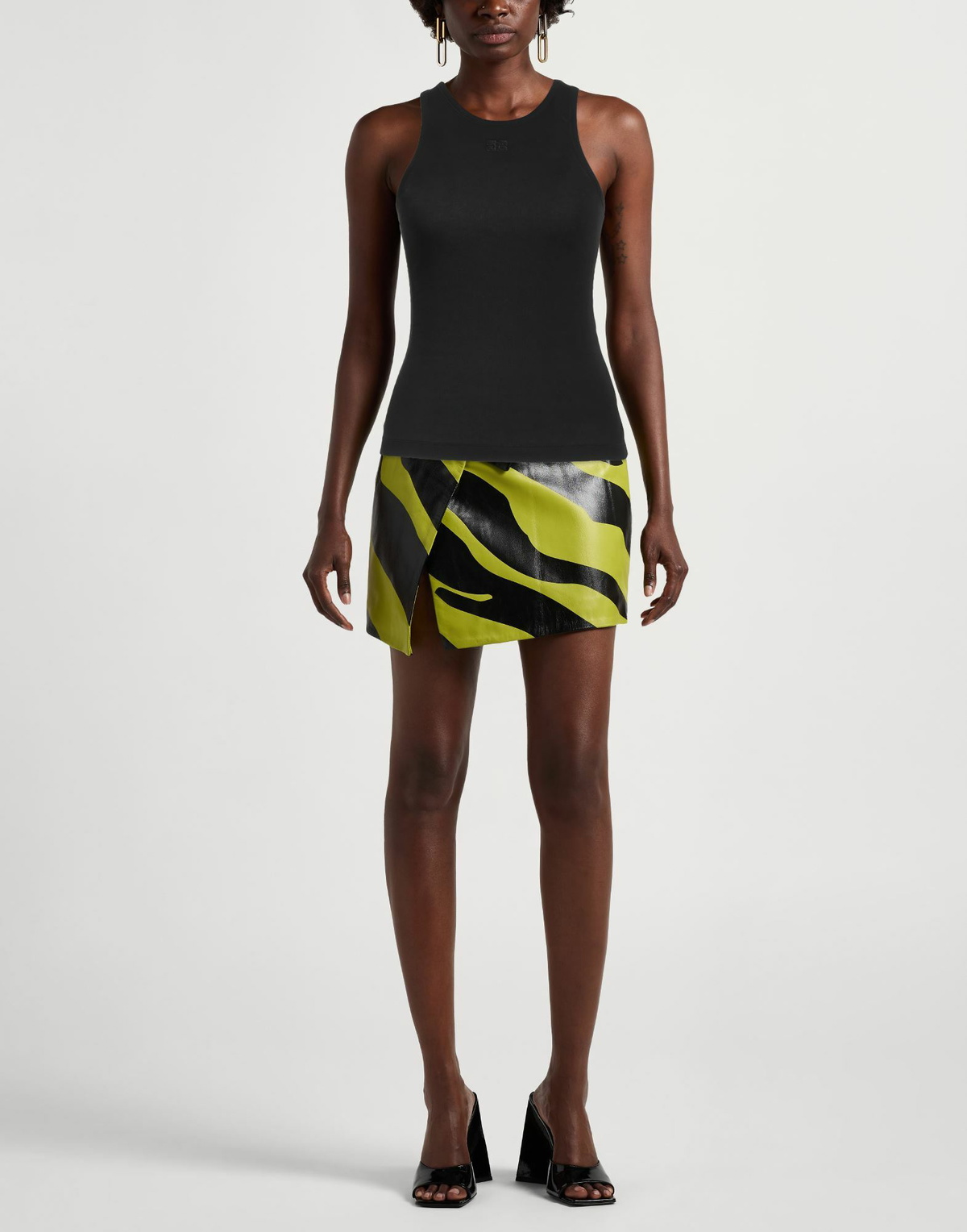 Ganni Womens Tank top in Black