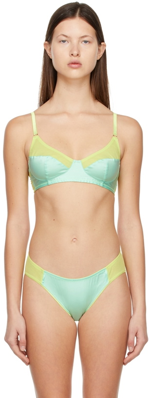 Photo: Araks Green & Blue Willow Bralette