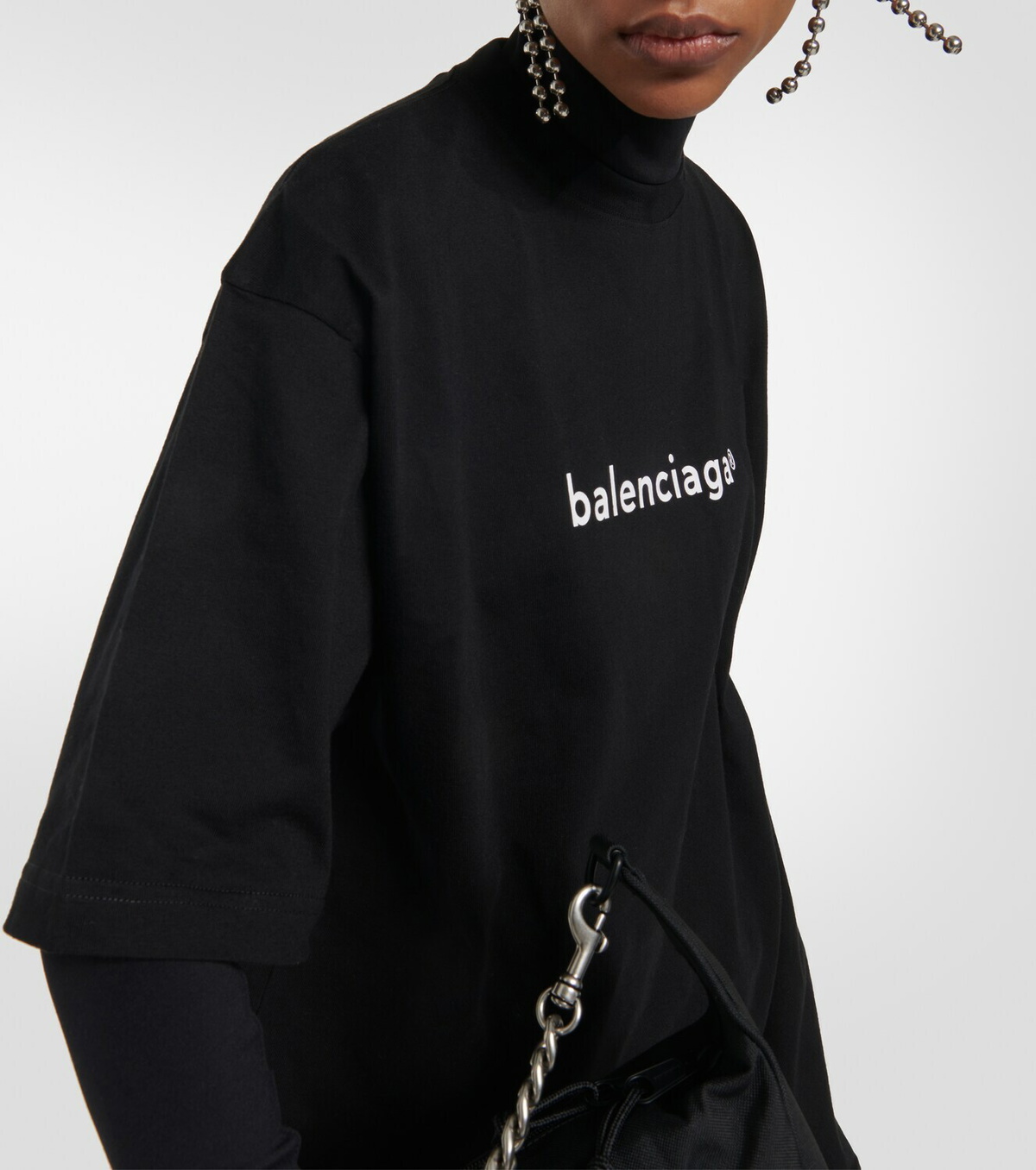 Balenciaga - Logo cotton T-shirt