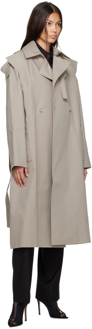 Boyarovskaya Beige NoWaste Trench Coat