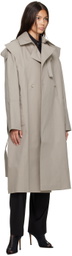 Boyarovskaya Beige NoWaste Trench Coat