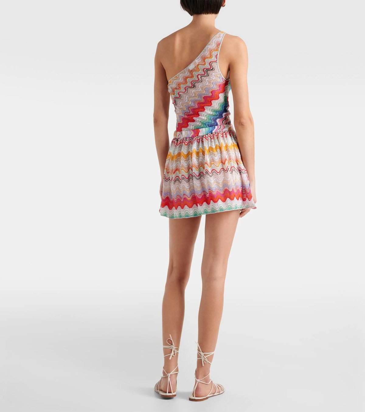 Missoni Mare High-rise printed shorts