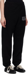 MM6 Maison Margiela Black Fleece Sweatpants