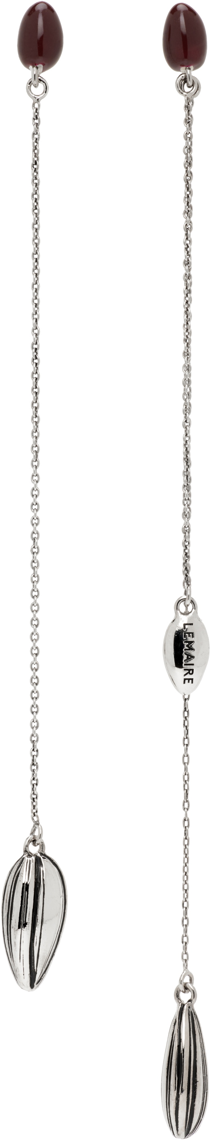 LEMAIRE Asymmetric Girasol Earrings