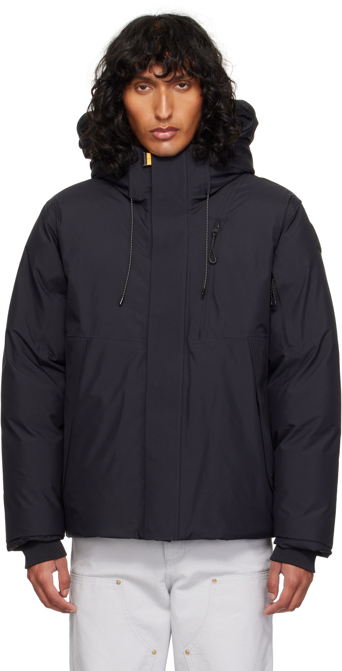 Parajumpers Black Gobi Down Jacket Parajumpers
