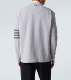 Thom Browne 4-Bar cotton piqué polo shirt