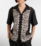 Rebecca Vallance Sundia silk shirt