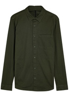 Lestrange Stretch-cotton Overshirt Khaki