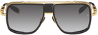 Balmain Gold & Black O.R. Sunglasses