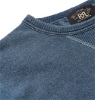 RRL - Loopback Cotton-Jersey Sweatshirt - Blue