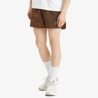 Over Over Men's Track Short in Chocolate
