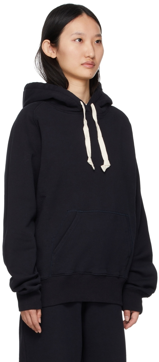 Studio Nicholson Black Stour Hoodie Studio Nicholson