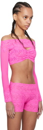 Poster Girl Pink Davina Long Sleeve T-Shirt