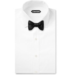 TOM FORD - Pre-Tied Silk Bow Tie - Men - Black