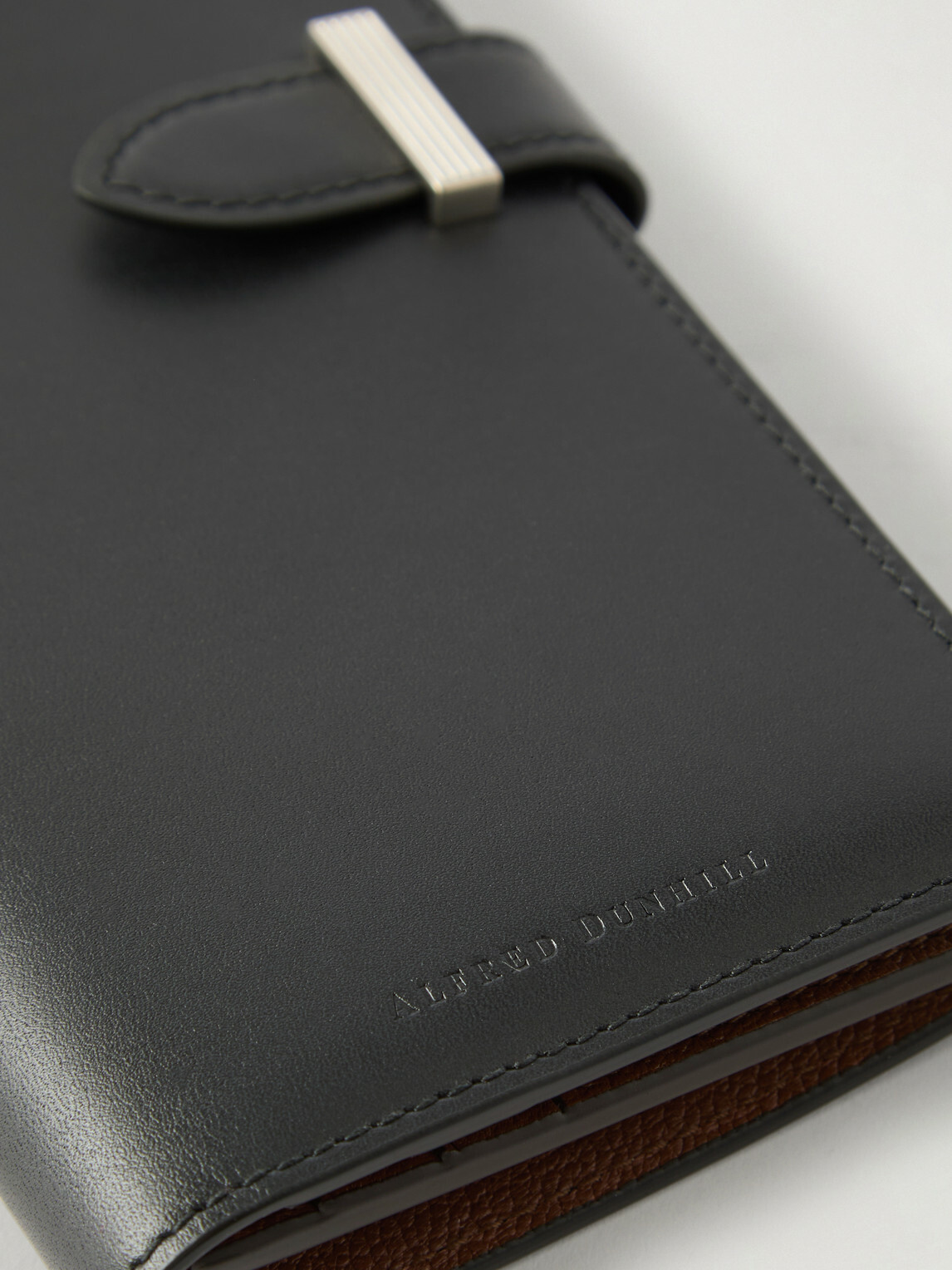 Dunhill - Alfred Patina-Leather Billfold Wallet