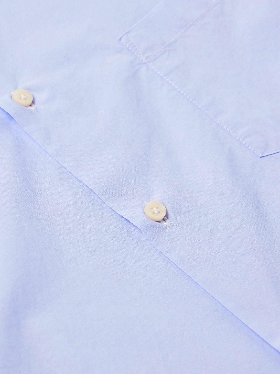 Noah - Oversized Cotton-Poplin Shirt - Blue