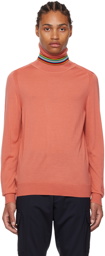Paul Smith Pink Roll Turtleneck