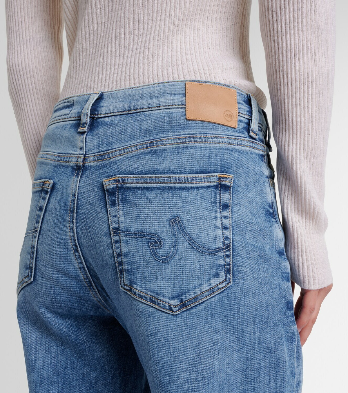 AG Jeans New Baggy wide-leg jeans