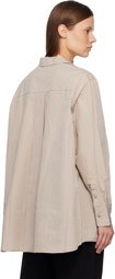 CASEY CASEY Beige PI Shirt