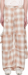 Collina Strada Orange Lawn Cargo Pants