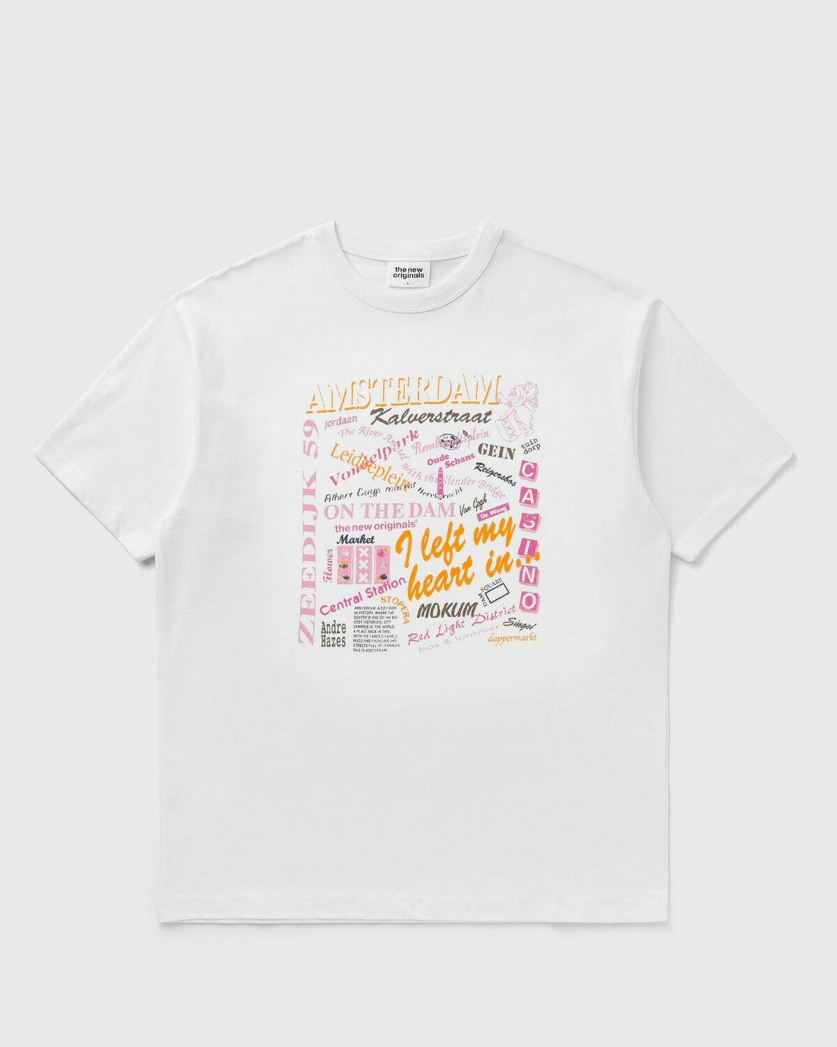 The New Originals SOUVENIR TEE White Mens Shortsleefe