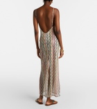 Missoni Zigzag lamé maxi dress