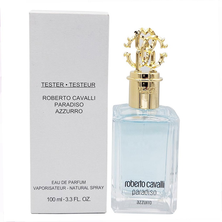 Photo: Roberto Cavalli Ladies Paradiso Azzurro EDP 3.4 oz (Tester) Fragrances 3616303445225