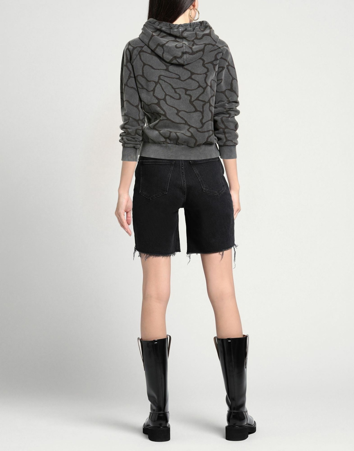 Crossley Womens Sweatshirt in Charcoal