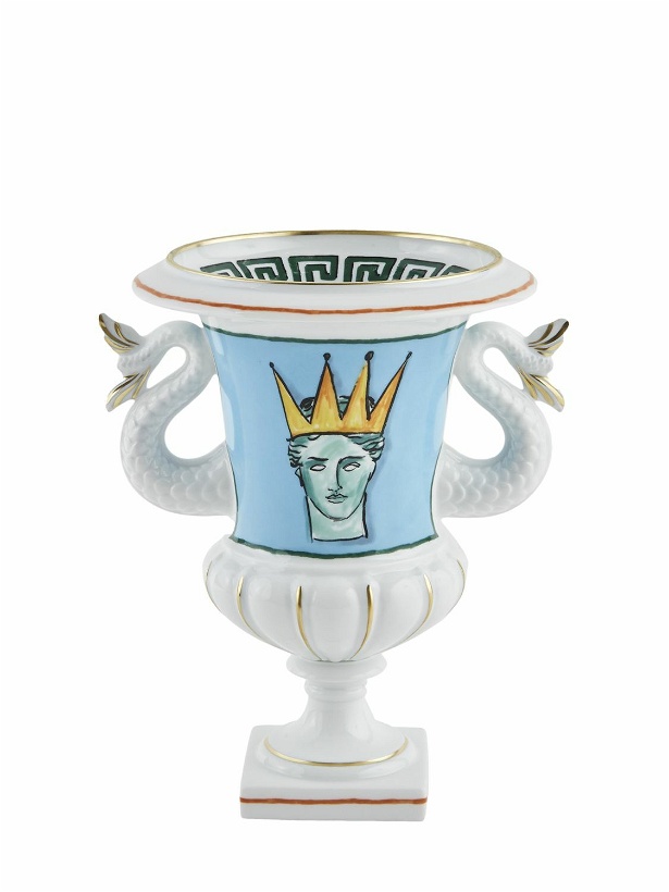 Photo: GINORI 1735 - Nettuno Mermaid Tails Porcelain Vase