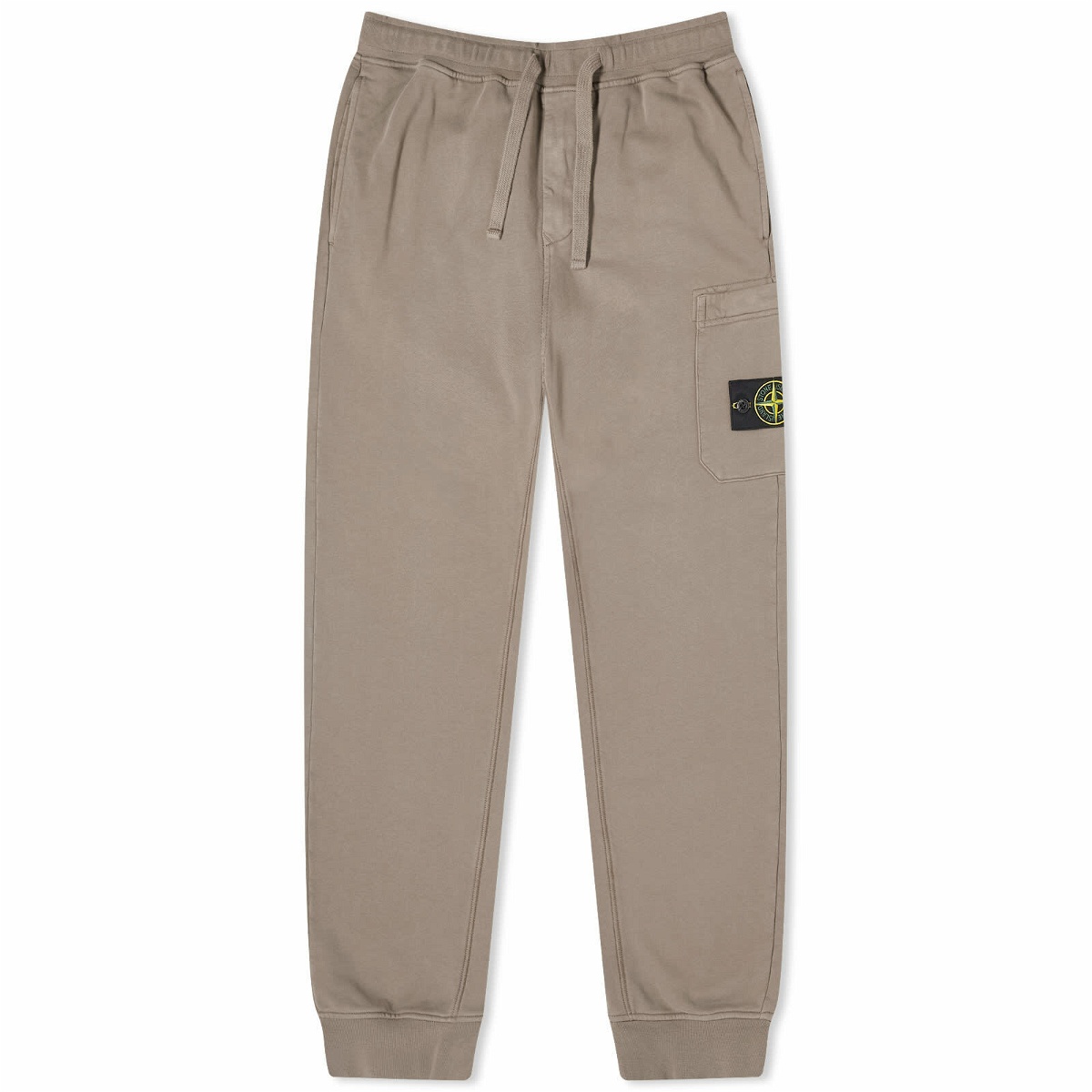 Photo: Stone Island Men's Garment Dyed Pocket Sweat Pants in Dove Grey