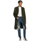 Golden Goose Green Wool Yoshio Coat