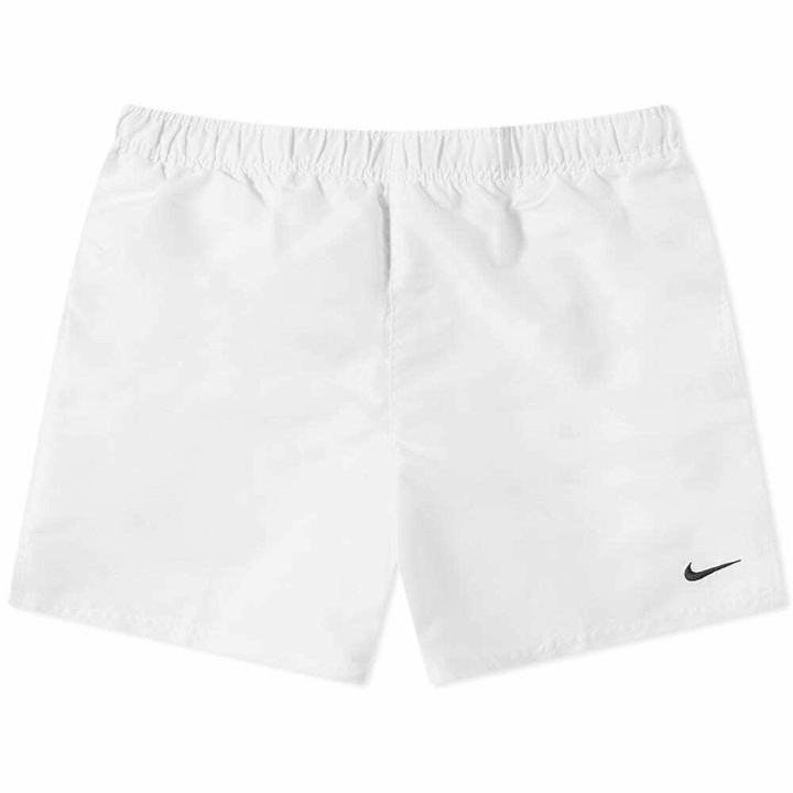 Photo: Nike Swim Men's Essential 5" Volley Short in White