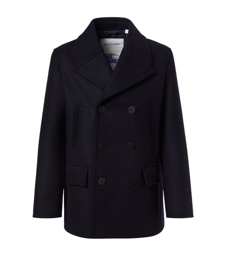 Photo: Burberry Double-breasted wool peacoat