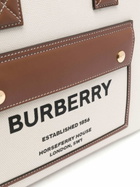 BURBERRY - Small Canvas Tote Bag