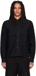 C.P. Company Black Buttoned Shirt